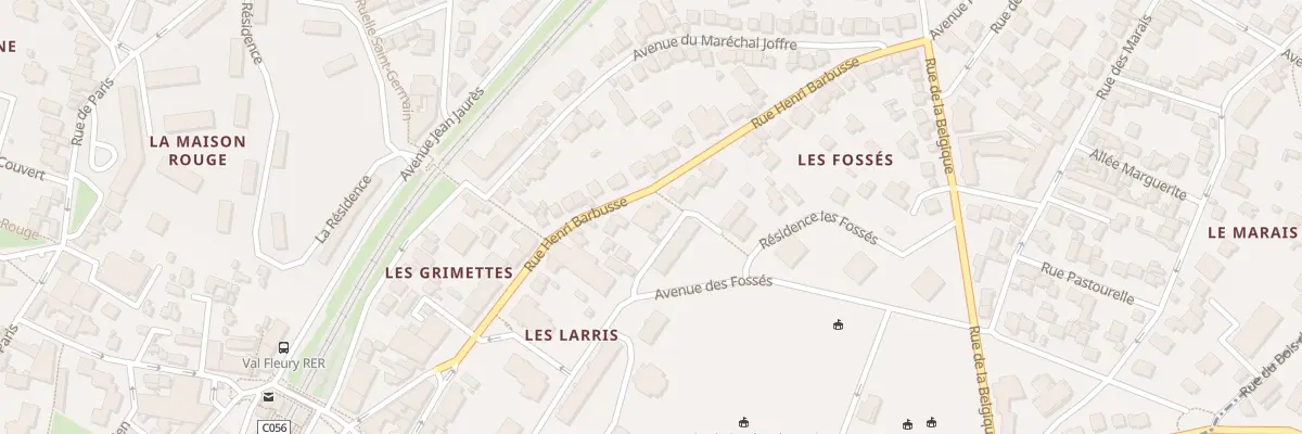 Plan du 45 Rue Henri Barbusse à Meudon