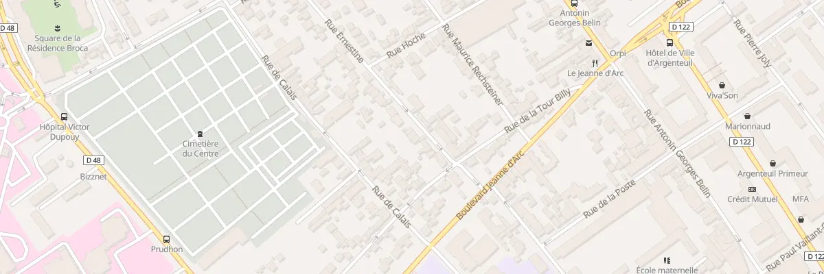 Plan du 11B Rue Ernestine à Argenteuil