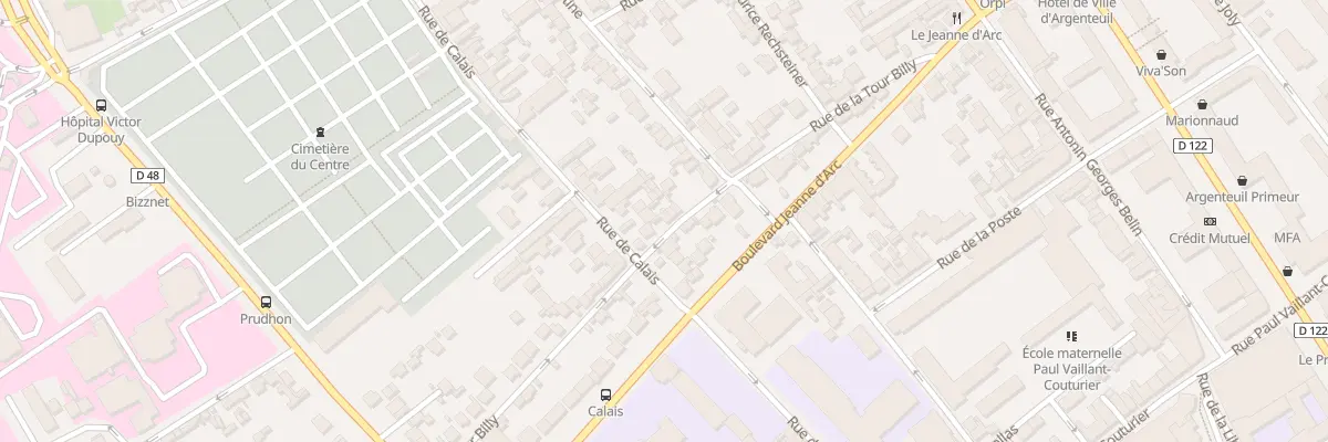 Plan du 24B Rue de la Tour Billy à Argenteuil