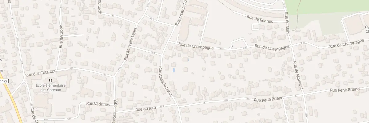 Plan du 79 Rue de Champagne à Argenteuil