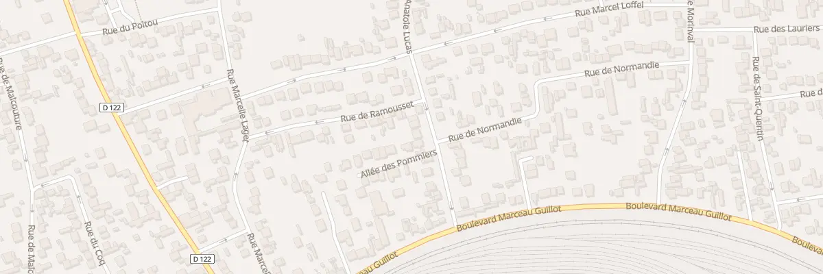 Plan du 17 Rue Anatole Lucas à Argenteuil