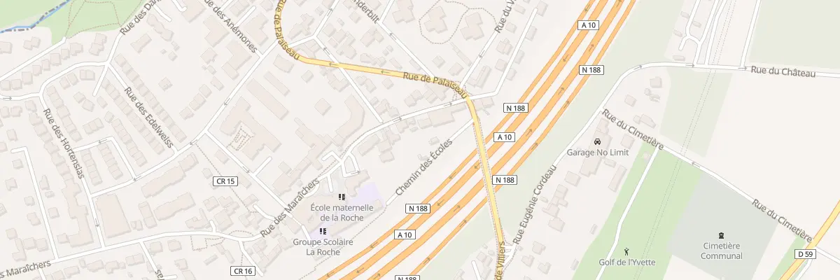 Plan du 106 Rue des Maraichers à Villebon-sur-Yvette