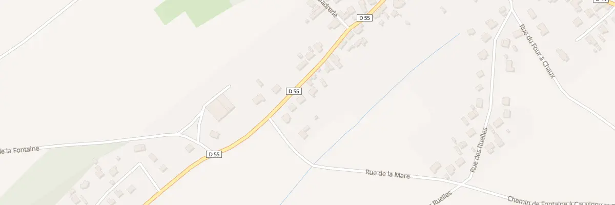 Plan du 19A Rue du Général de Gaulle à Cauvigny