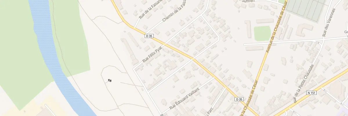 Plan du 19 Rue Paul Vaillant Couturier à Saint-Florent-sur-Cher
