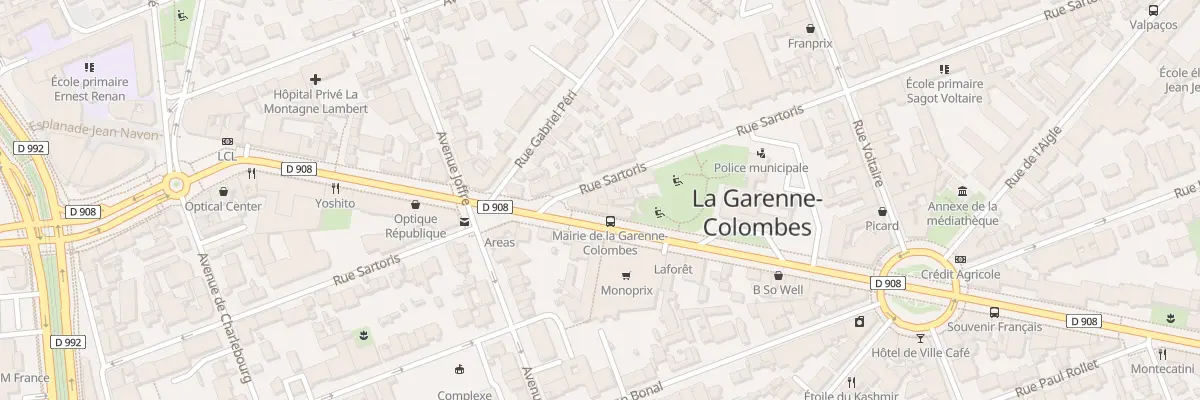 Plan du 63B Rue Sartoris à La Garenne-Colombes