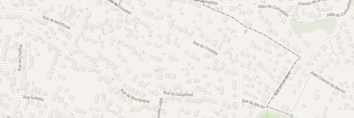 Plan du 33 Rue du Trouillet à Argenteuil