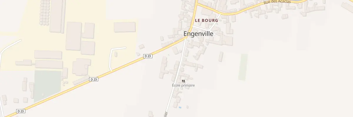 Plan du 2B Rue du Colombier à Engenville