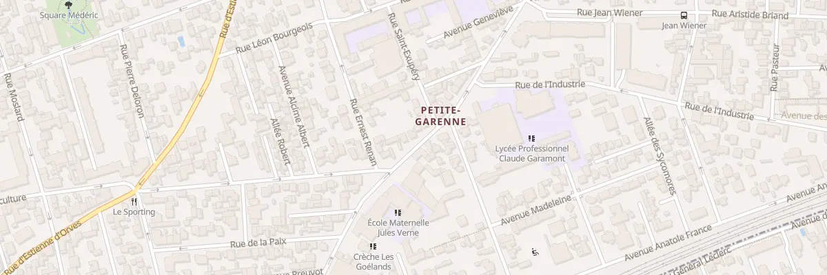 Plan du 188 Rue des Voies du Bois à Colombes