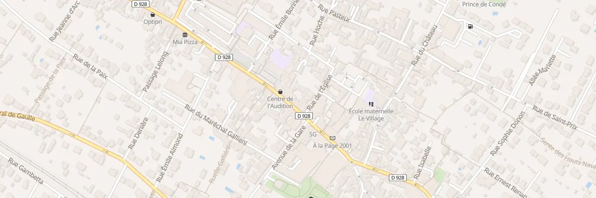 Plan du 40 Rue du Général Leclerc à Saint-Leu-la-Forêt