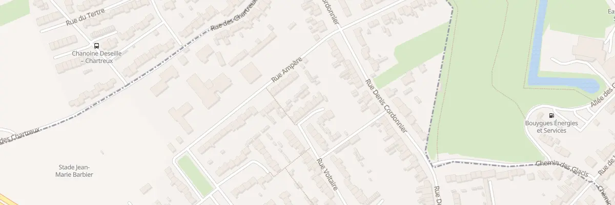 Plan du 10 Imp Voltaire à Longuenesse