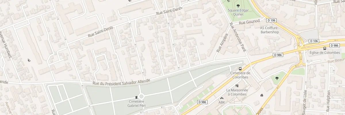 Plan du 9B Rue des Avants à Colombes