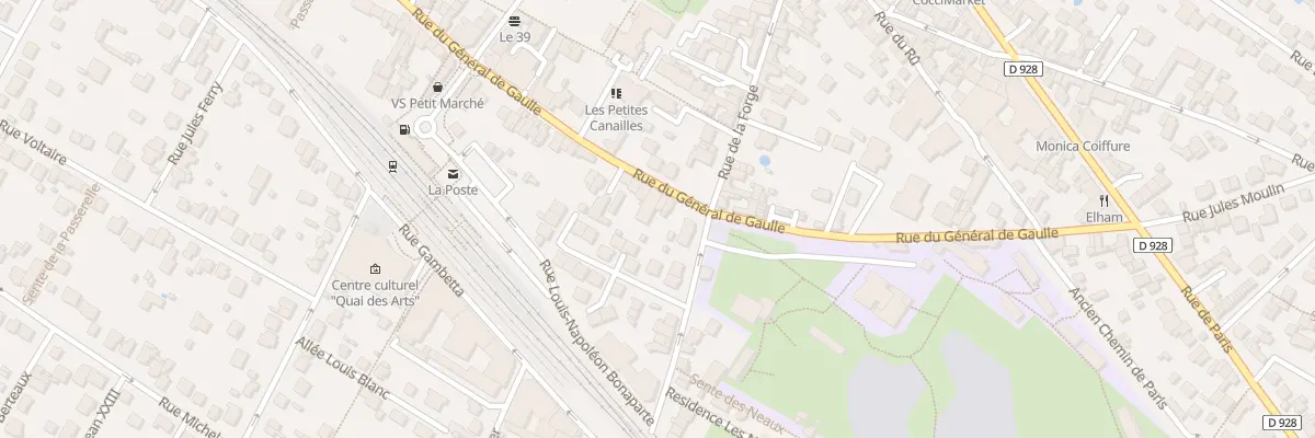 Plan du 45 Rue du Général de Gaulle à Saint-Leu-la-Forêt