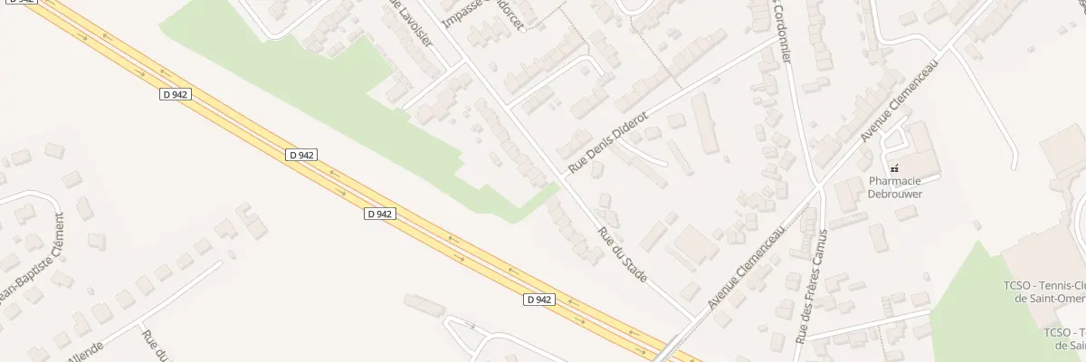 Plan du 2 Rue Lavoisier à Longuenesse