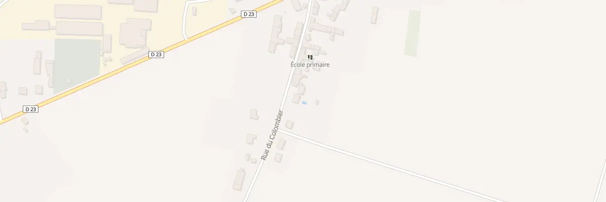 Plan du 23 Rue du Colombier à Engenville