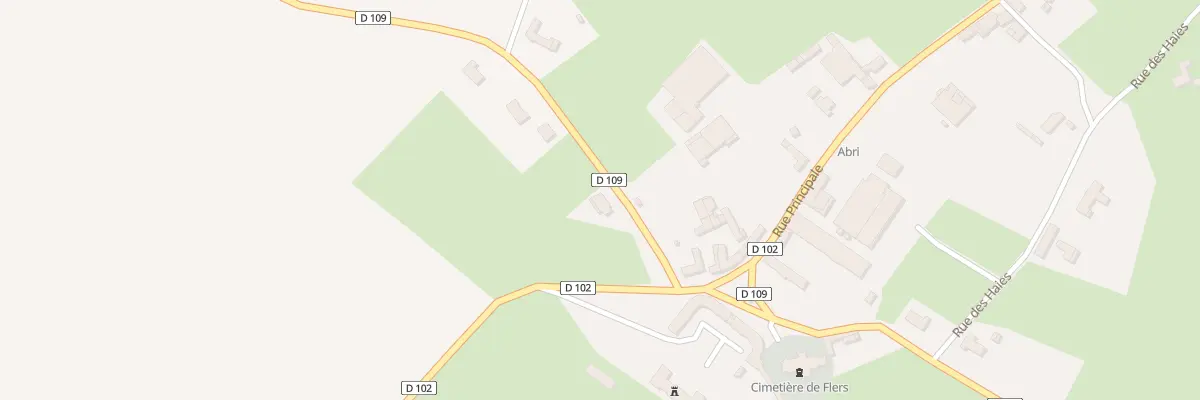 Plan du 1 Rue de la Res du Chateau à Flers