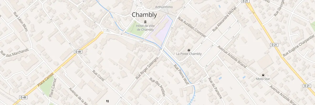 Plan du 116 Rue Roger Salengro à Chambly
