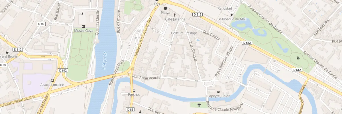 Plan du 19 Rue Ferdinand Buisson à Castres