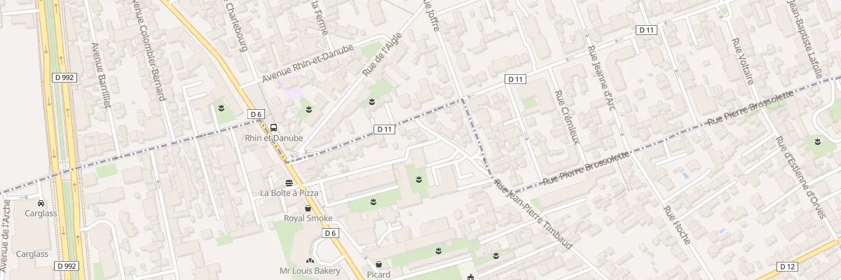 Plan du 183 Rue Jp Timbaud à Courbevoie