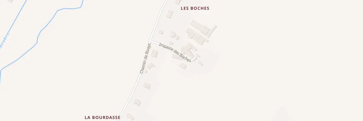 Plan du 104 Imp des Boches à Labruguière