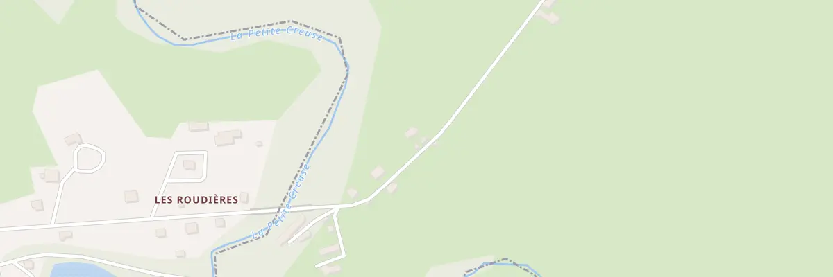 Plan du 20 Les Roudières à Boussac-Bourg