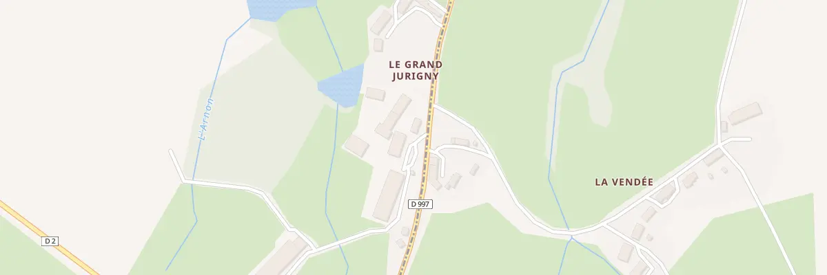 Plan du 5154 Jurigny à Saint-Pierre-le-Bost