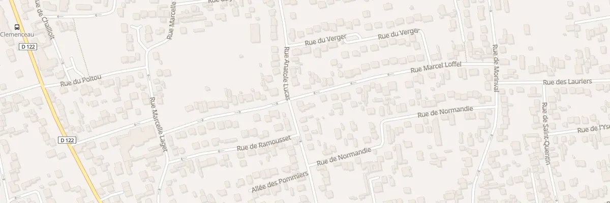 Plan du 38 Rue Anatole Lucas à Argenteuil