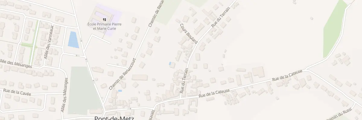Plan du 15 Rue du Terrain à Pont-de-Metz