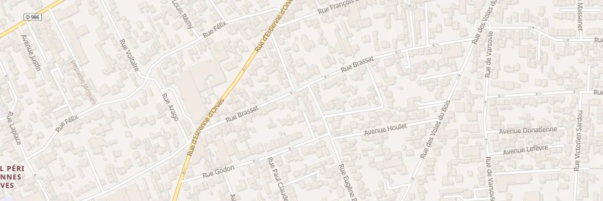 Plan du 53 Rue Brassat à Colombes