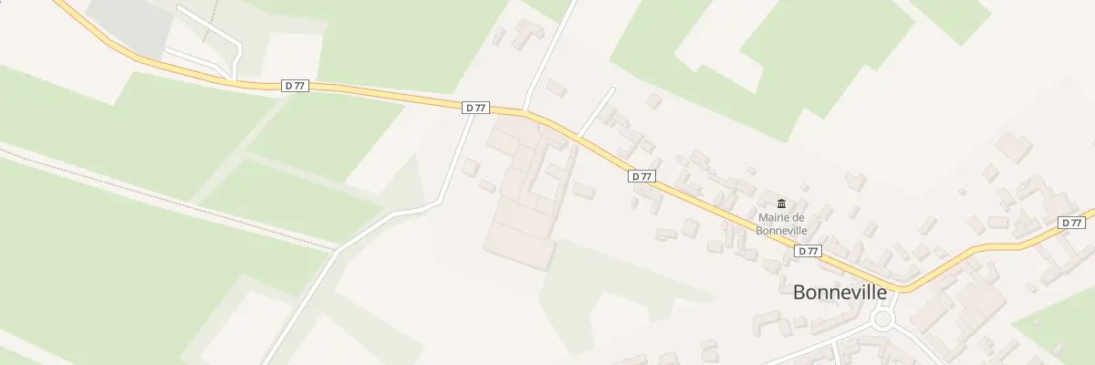Plan du 23 Rue de Montrelet à Bonneville