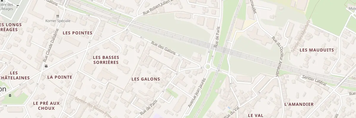 Plan du 26B Rue de Paris à Meudon
