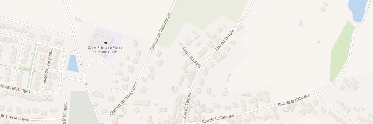 Plan du 29 Rue du Terrain à Pont-de-Metz