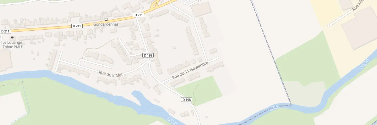 Plan du 15 Rue du Onze Novembre à Wizernes