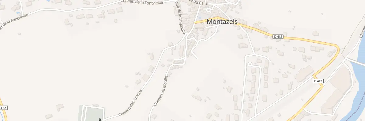 Plan du 82 Le Village à Montazels