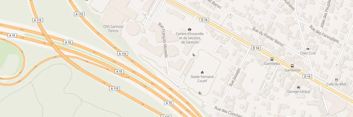 Plan du 73B Bd Gambetta à Sannois