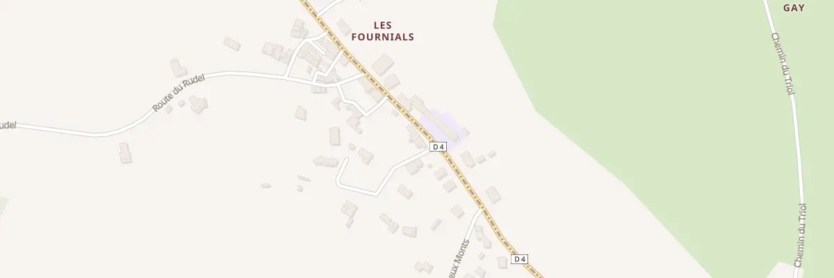 Plan du 169 Rte des deux Monts à Montfa