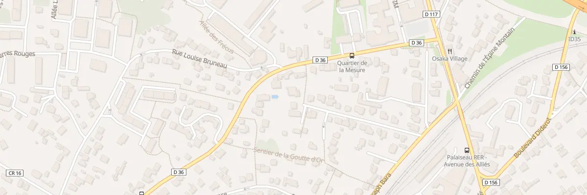 Plan du 17 Sen des Guêttières à Palaiseau