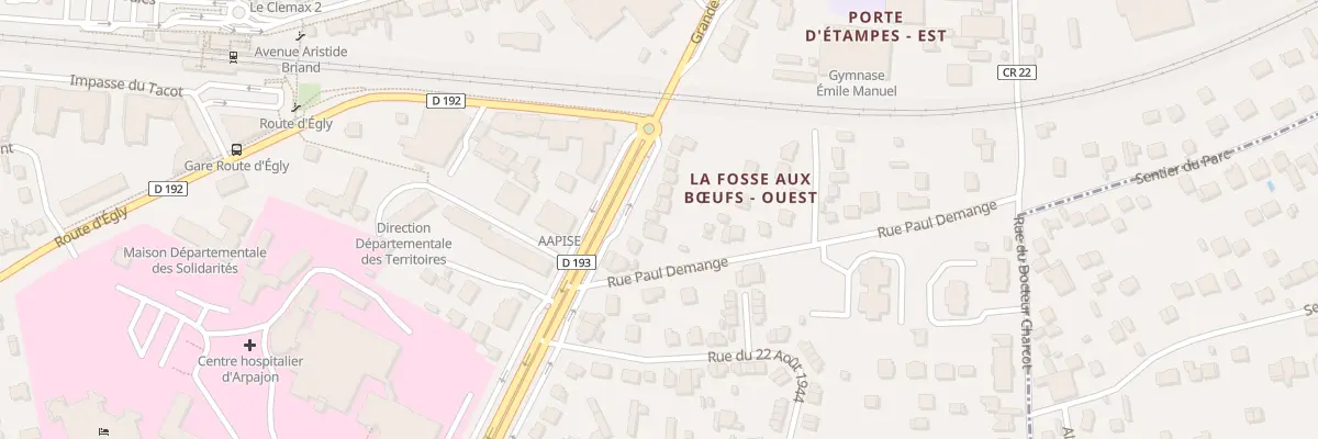 Plan du 13 Av de Verdun à Arpajon