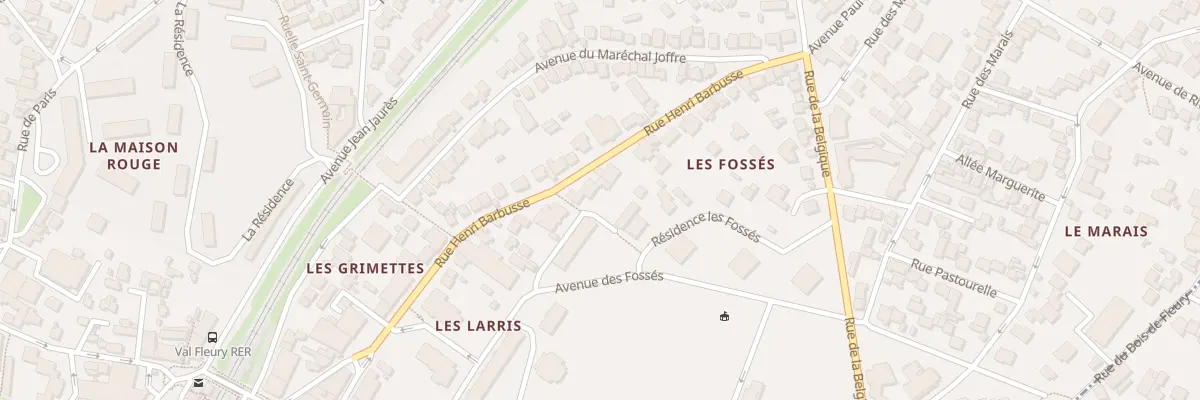 Plan du 39 Rue Henri Barbusse à Meudon