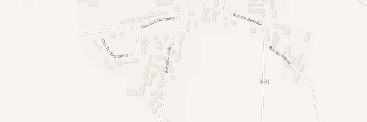 Plan du 11 Rue de la Forêt à Avrainville