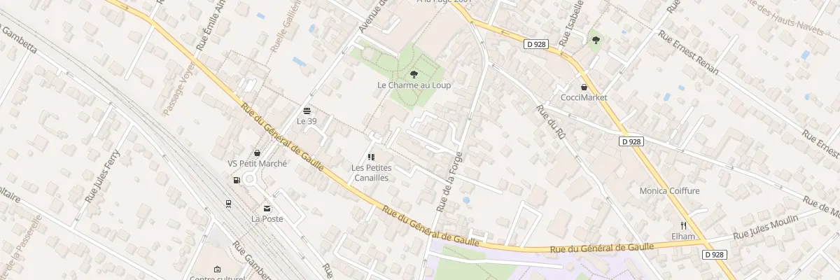Plan du 32 Rue de la Forge à Saint-Leu-la-Forêt