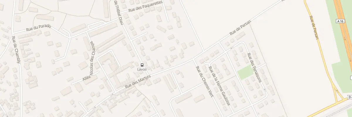 Plan du 2Q Rue des Martyrs à Champagne-sur-Oise