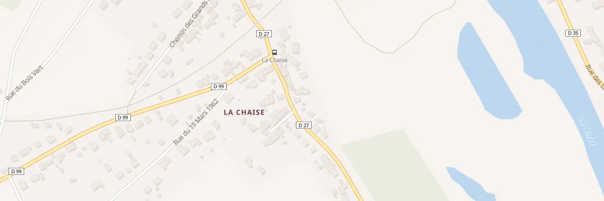 Plan du 15 Rue Raymond Jacquet -La Chaise à Saint-Florent-sur-Cher