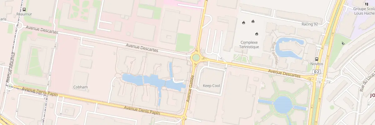 Plan du 2 Quai Amiral Lhermitte au Plessis-Robinson