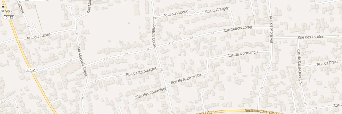 Plan du 30 Rue Anatole Lucas à Argenteuil