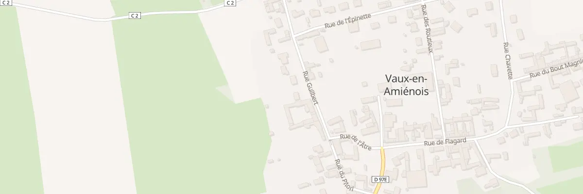 Plan du 5 Rue Guilbert à Vaux-en-Amiénois