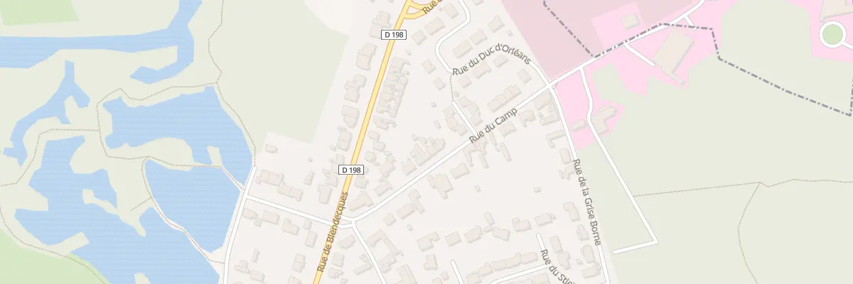 Plan du 289 Rue du Camp à Helfaut