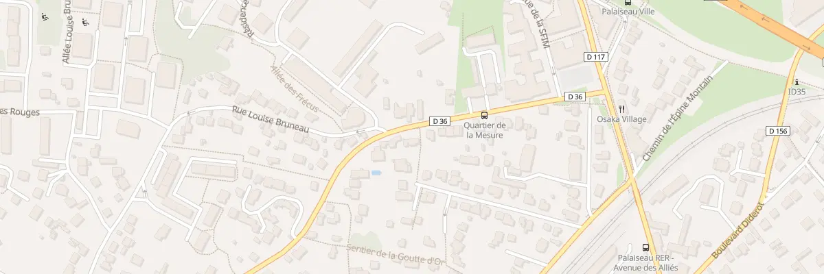 Plan du 23 Rue Maurice Berteaux à Palaiseau