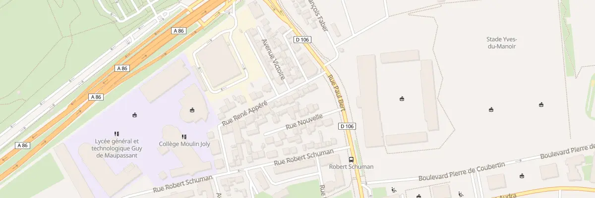 Plan du 13 Rue Rene Appere à Colombes