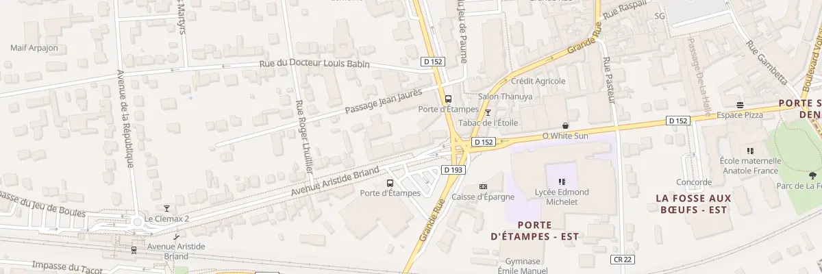 Plan du 4 Av Aristide Briand à Arpajon