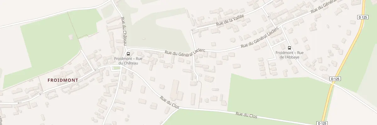 Plan du 52B Rue du Général Leclerc à Bailleul-sur-Thérain